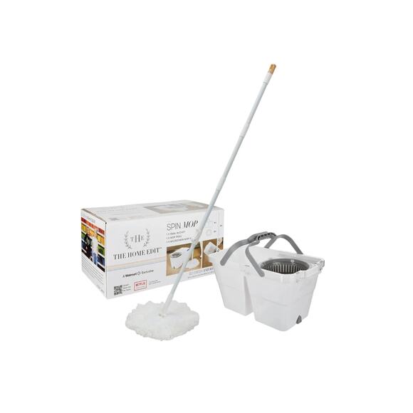 The Home Edit Spin Mop New in Box Mop Bucket Cleaning Set Viral - Picture 1 of 1